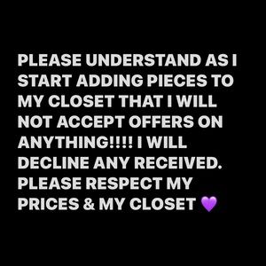 Closet Rules!